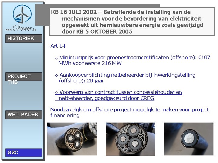 KB 16 JULI 2002 – Betreffende de instelling van de mechanismen voor de bevordering