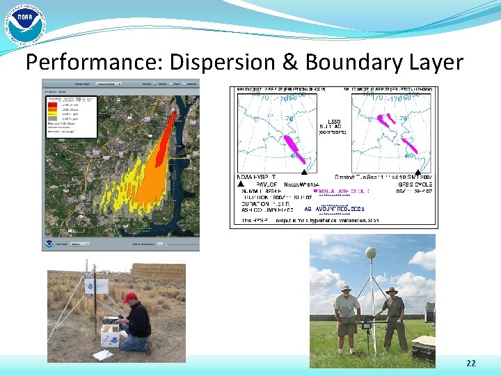 Performance: Dispersion & Boundary Layer 22 