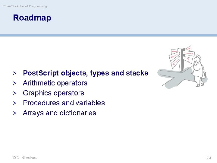 PS — Stack-based Programming Roadmap > Post. Script objects, types and stacks > Arithmetic
