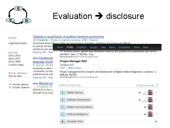 E S B Evaluation disclosure 