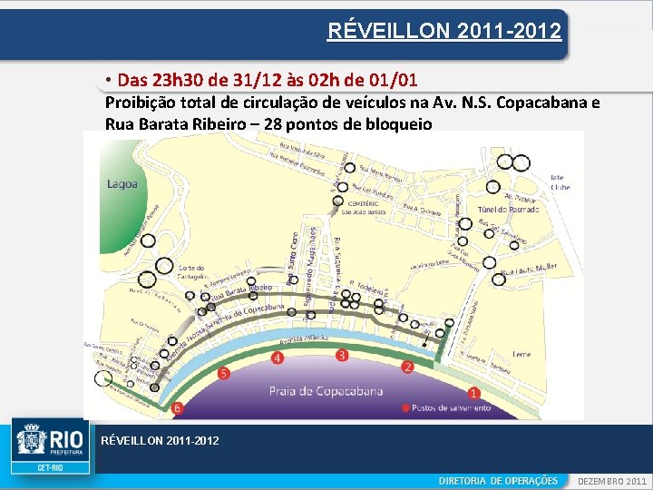 RÉVEILLON 2011 -2012 • Das 23 h 30 de 31/12 às 02 h de