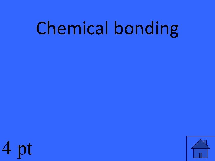 Chemical bonding 4 pt 