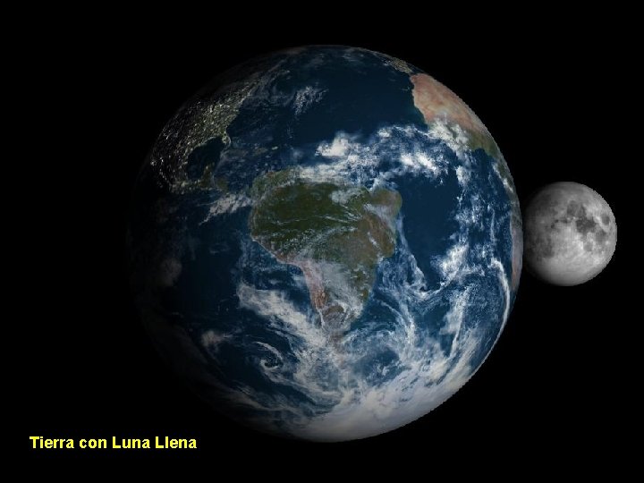 Tierra con Luna Llena 