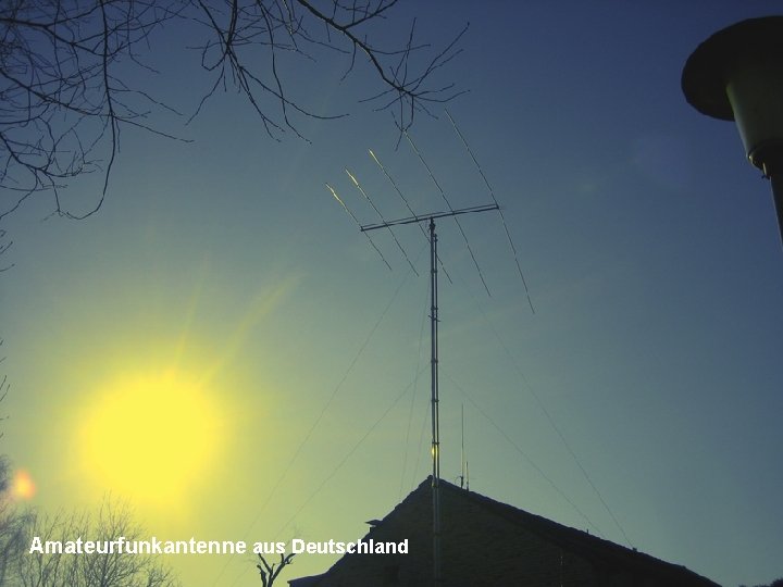 Amateurfunkantenne aus Deutschland 