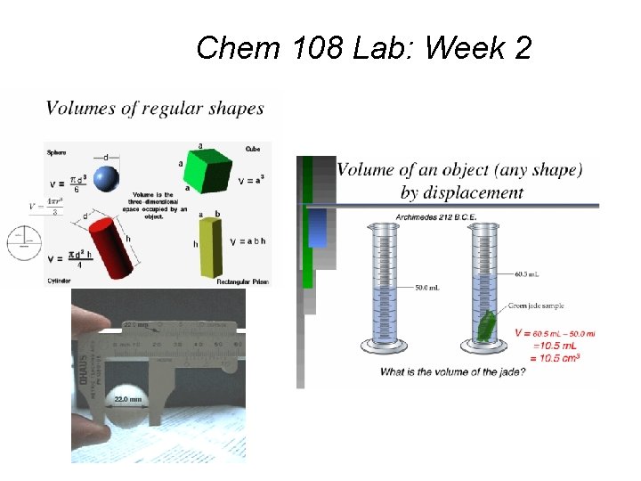 Chem 108 Lab: Week 2 