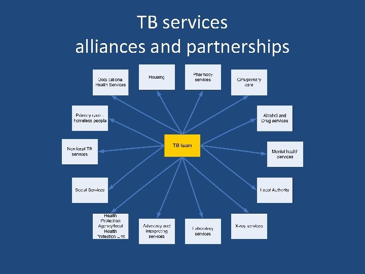 TB services alliances and partnerships 