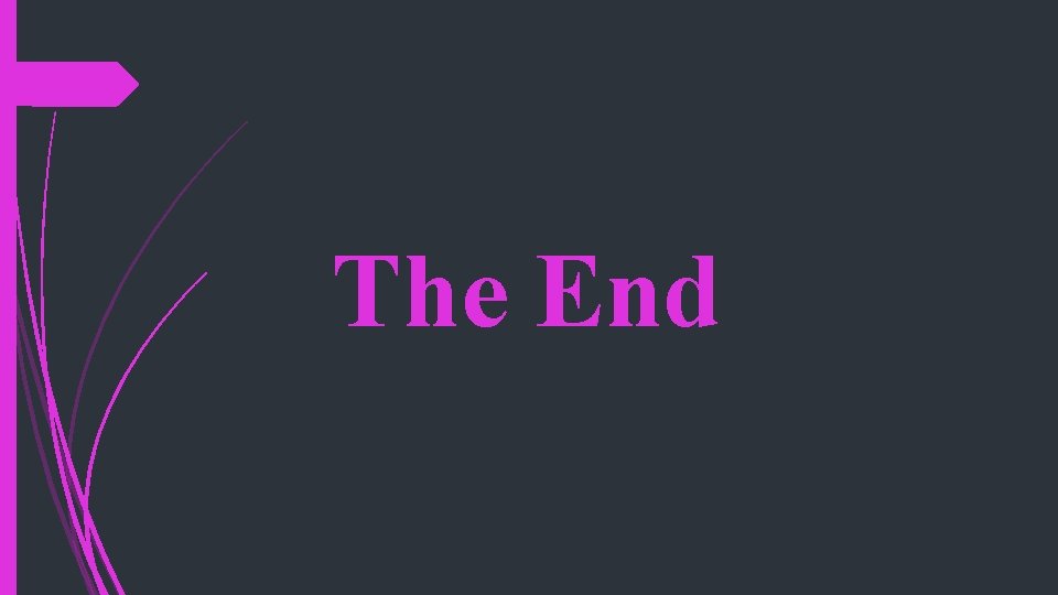 The End 