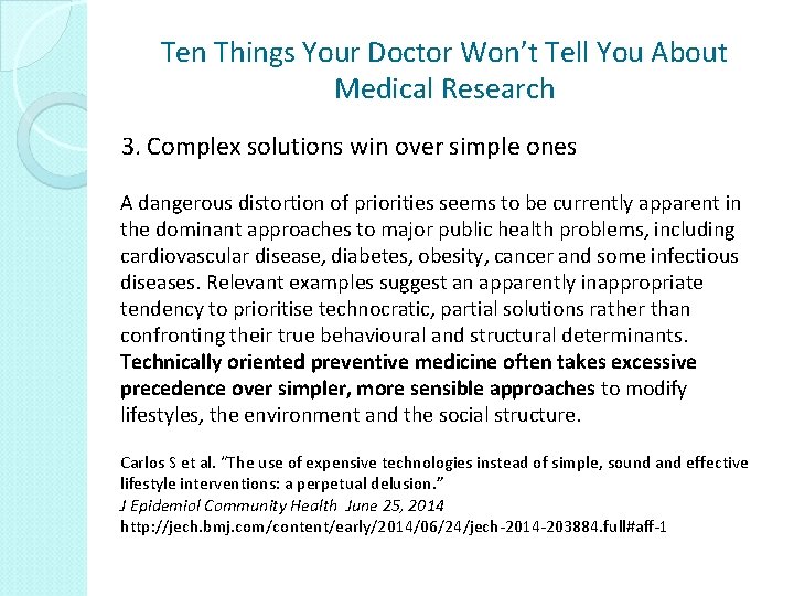 Ten Things Your Doctor Wont Tell You About(02)