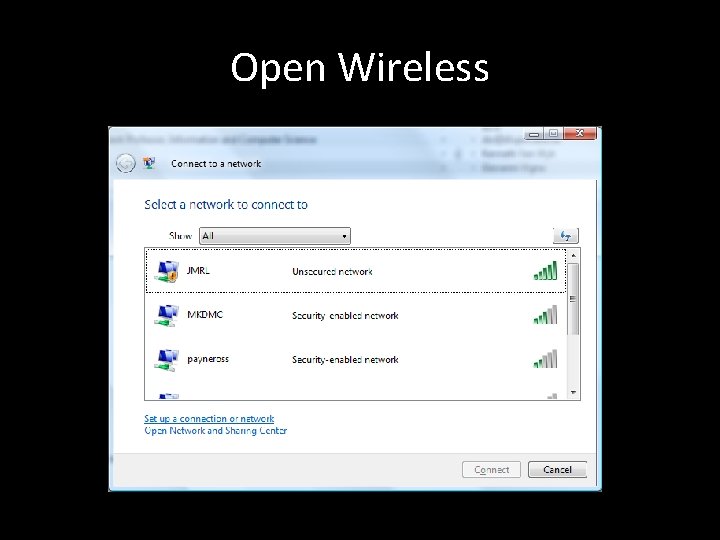 Open Wireless 