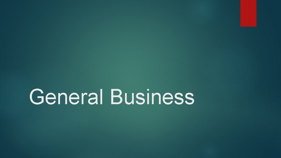 General Business 