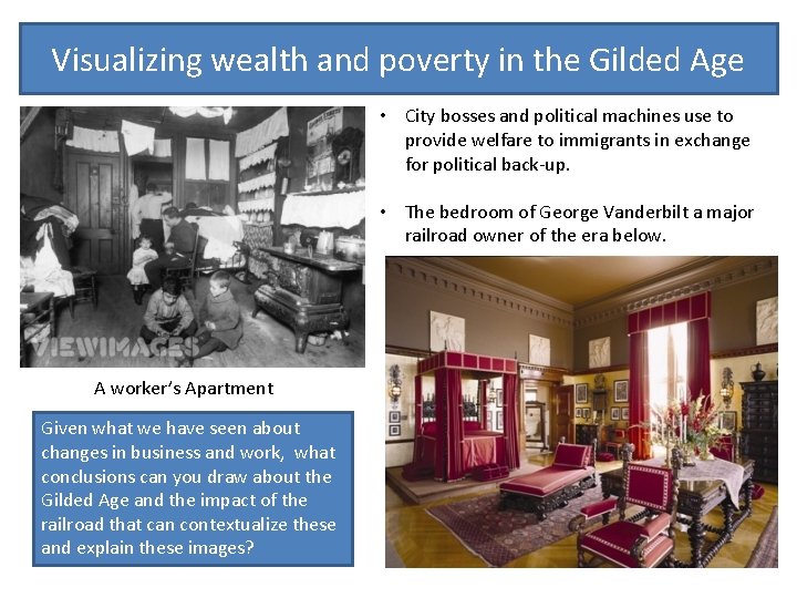 Visualizing wealth and poverty in the Gilded Age • City bosses and political machines