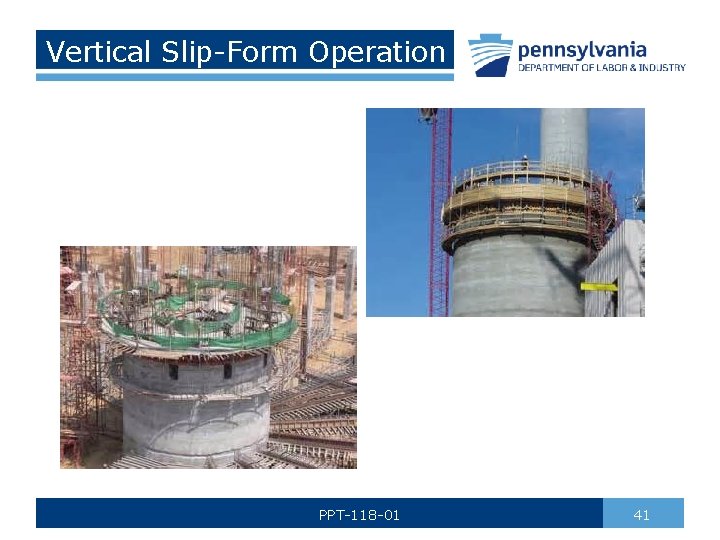 Vertical Slip-Form Operation PPT-118 -01 41 