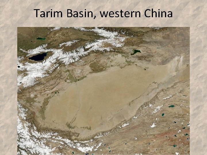 Tarim Basin, western China 