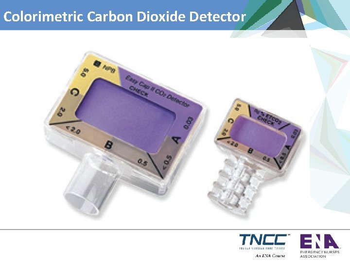 Colorimetric Carbon Dioxide Detector 