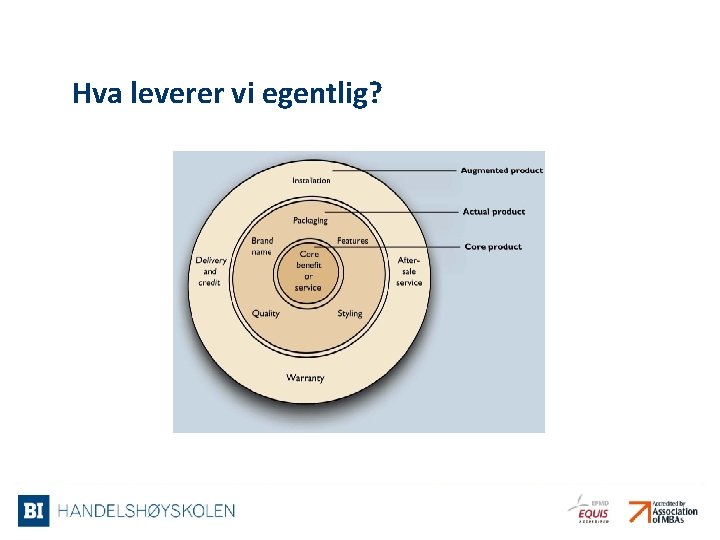 Hva leverer vi egentlig? 