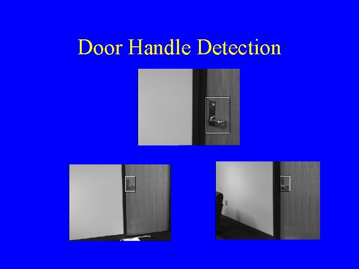 Door Handle Detection 