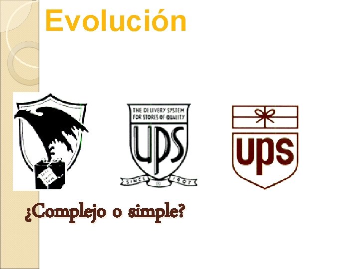 Evolución ¿Complejo o simple? 