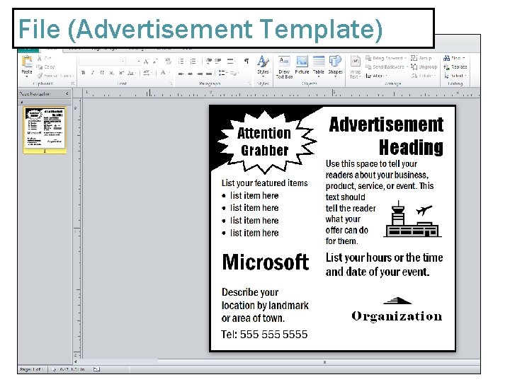 File (Advertisement Template) 