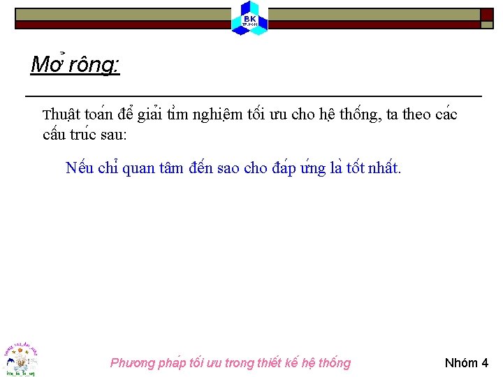 Mơ rô ng: Thuâ t toa n đê gia i ti m nghiê m