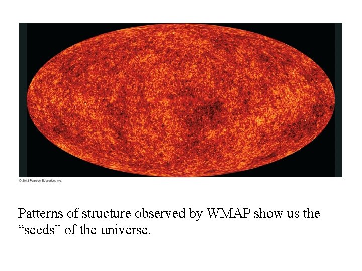 Patterns of structure observed by WMAP show us the “seeds” of the universe. 