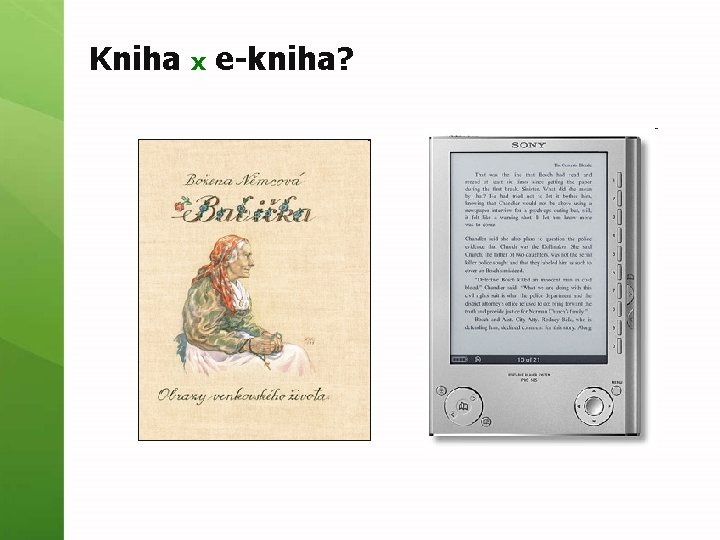 Kniha x e-kniha? 