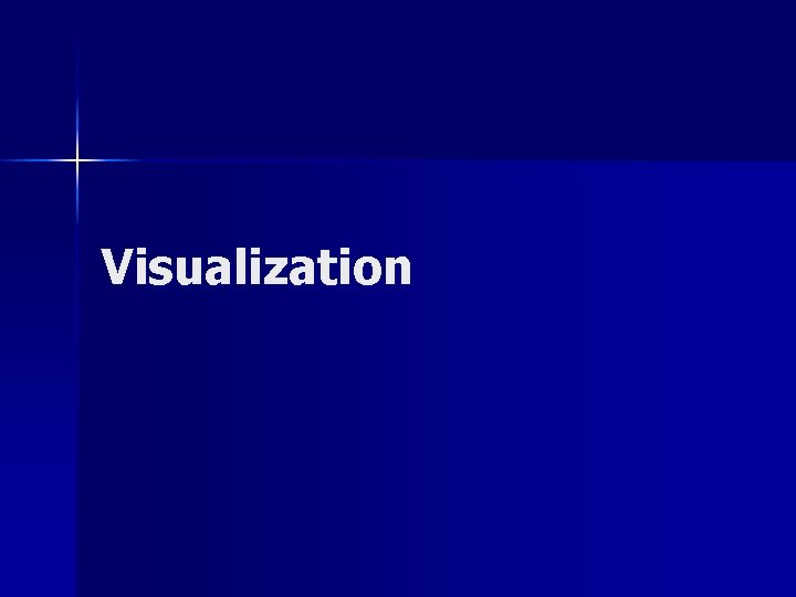 Visualization 