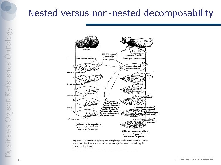 Nested versus non-nested decomposability 6 © 2004 -2011 BORO Solutions Ltd. 