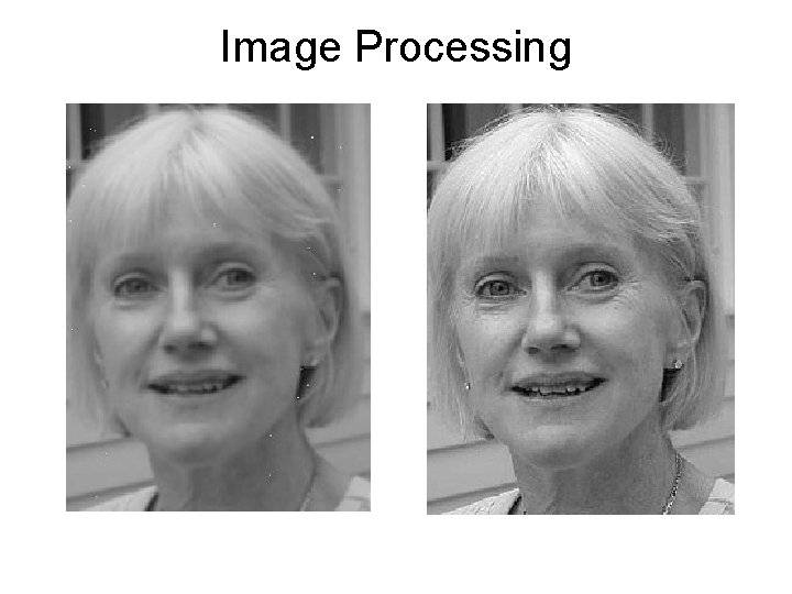 Image Processing 