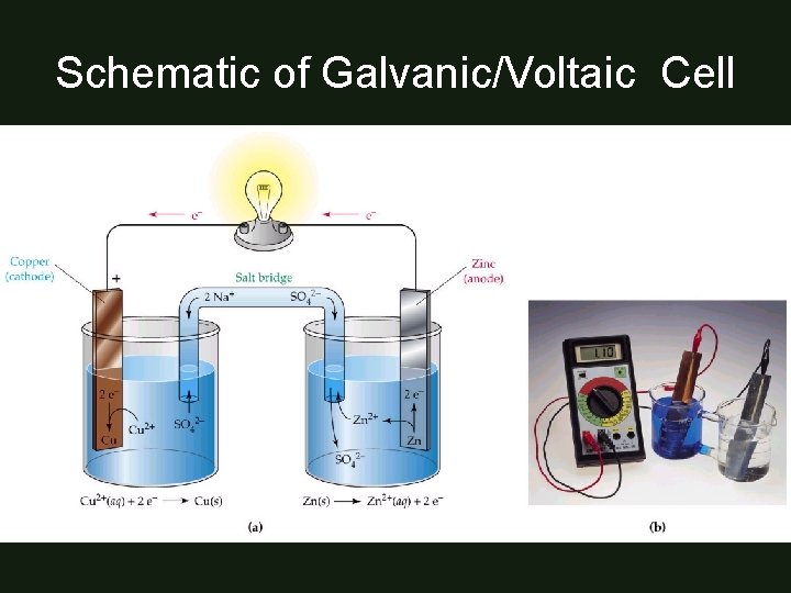 Schematic of Galvanic/Voltaic Cell 