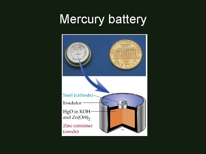 Mercury battery 