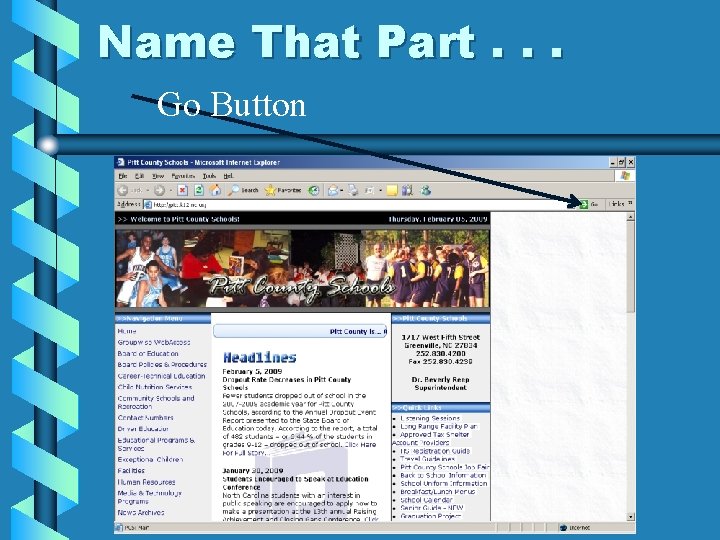 Name That Part. . . Go Button 