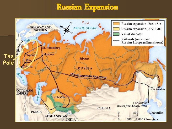 Russian Expansion The Pale 