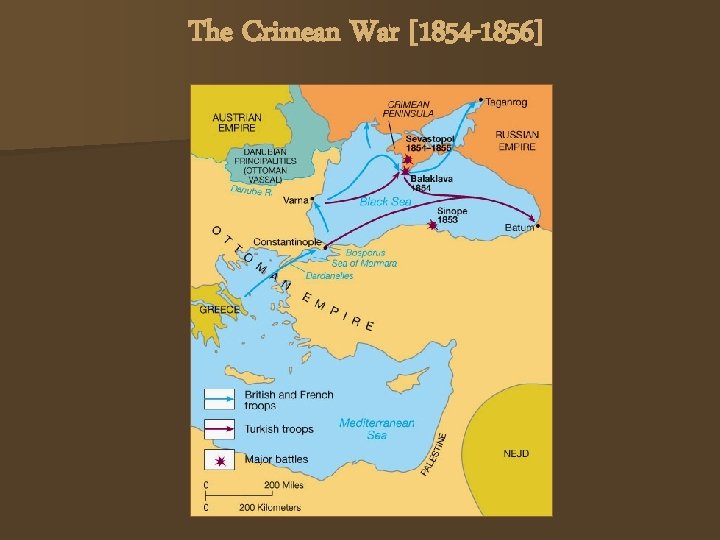 The Crimean War [1854 -1856] 