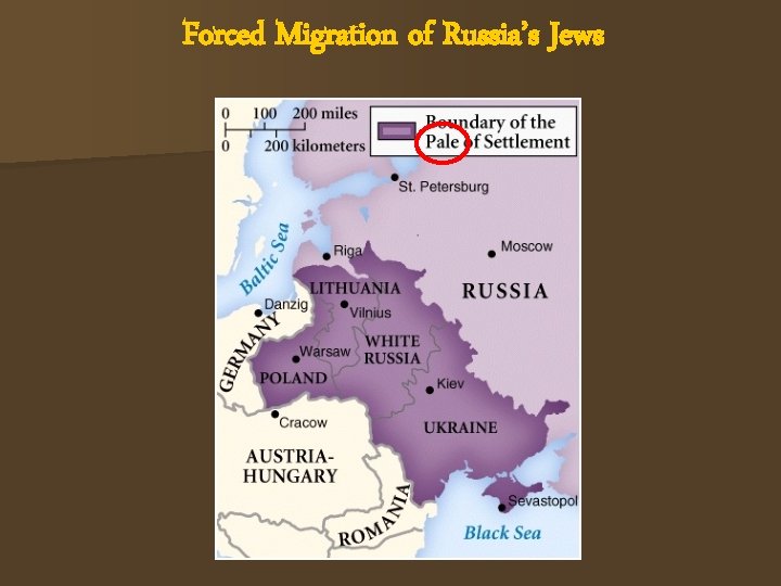 Forced Migration of Russia’s Jews 