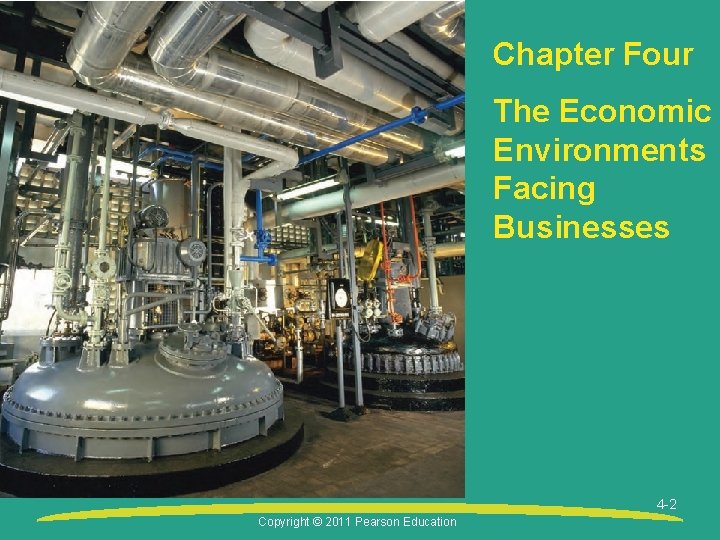 Chapter Four The Economic Environments Facing Businesses 4 -2 Copyright © 2011 Pearson Education