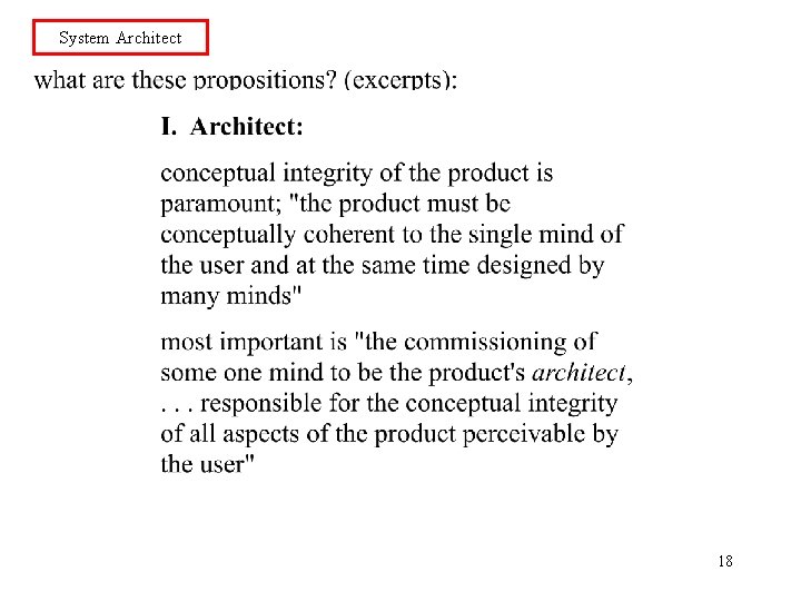 System Architect 18 