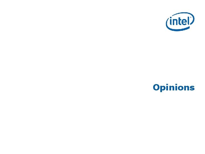 Opinions 