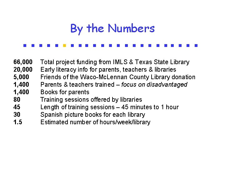 Ready to Read Grant Central Texas Library System