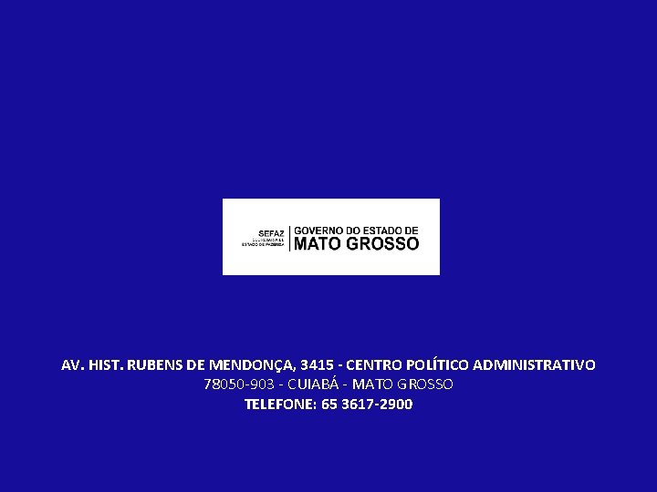Audiência Pública Cumprimento das Metas Fiscais 3º Quadrimestre /2019 AV. HIST. RUBENS DE MENDONÇA,