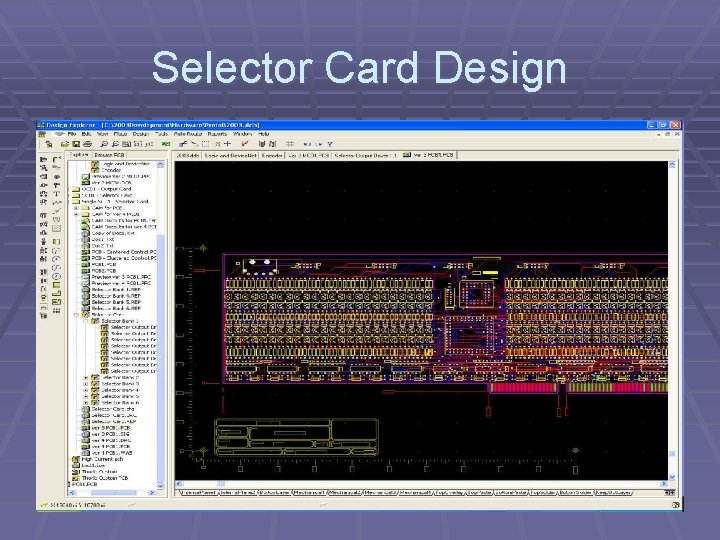 Selector Card Design 