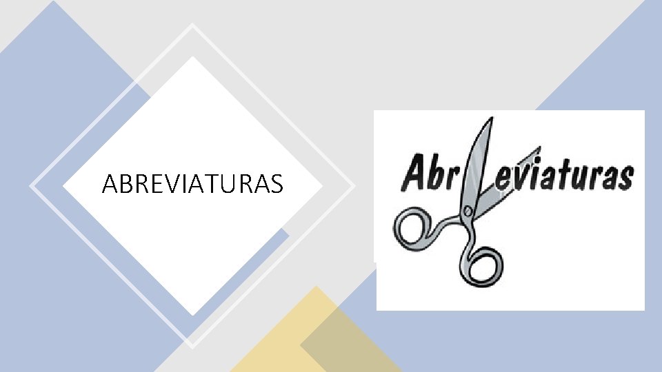 ABREVIATURAS 