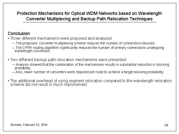 Protection Mechanisms for Optical WDM Networks based on Wavelength Converter Multiplexing and Backup Path