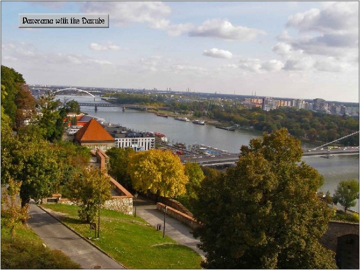Panorama with the Danube 