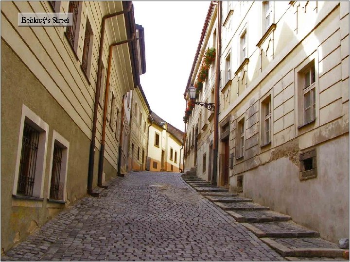 Beblavý's Street 