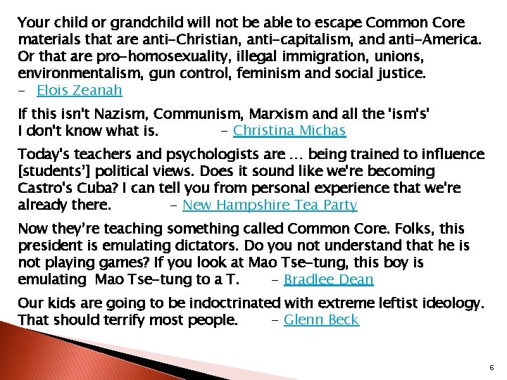 Your child or grandchild will not be able to escape Common Core materials that