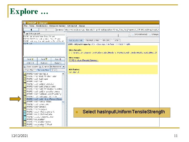 Explore … n 12/12/2021 Select has. Input. Uniform. Tensile. Strength 11 