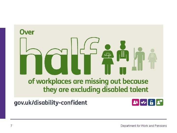 7 Department for Work and Pensions 