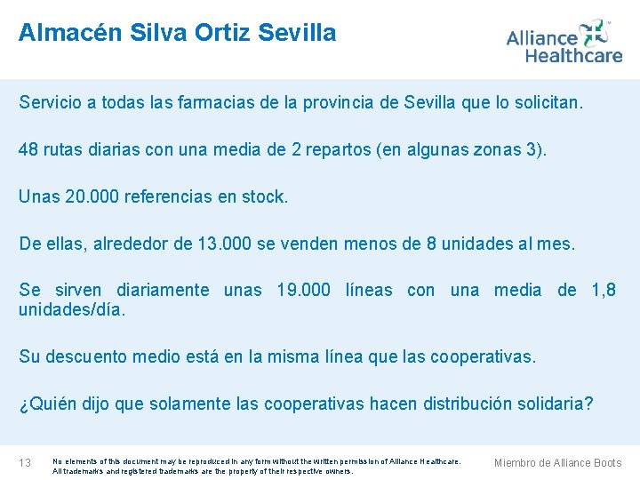 Almacén Silva Ortiz Sevilla Servicio a todas las farmacias de la provincia de Sevilla