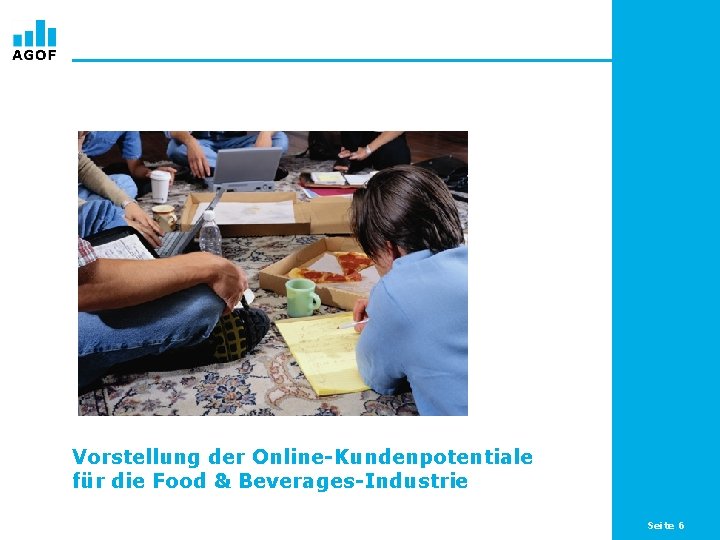 Vorstellung der Online-Kundenpotentiale für die Food & Beverages-Industrie Seite 6 