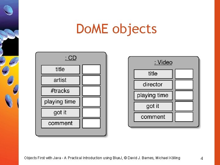 Do. ME objects Objects First with Java - A Practical Introduction using Blue. J,